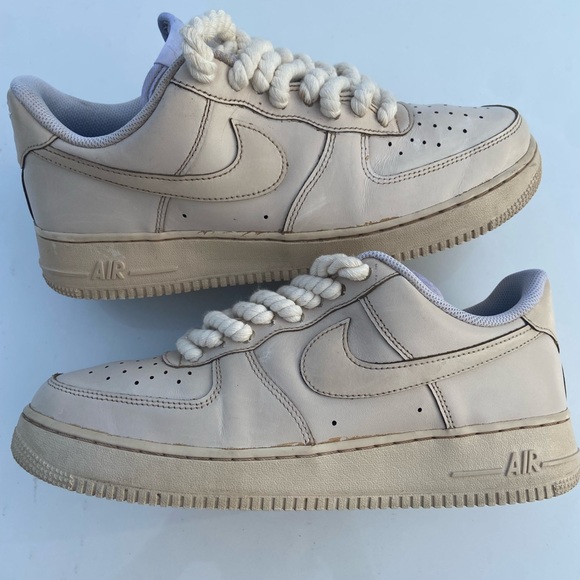 Nike Air Force 1 Custom Rope Laces Women - Picture 1 of 4